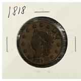 1818 Large Cent