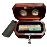 Unc. Kenney Half Dollar 50th Ann. Collector Roll