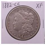 1882-CC Morgan Silver Dollar
