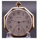 Waltham Watch Co Gold Filled Pocket Watch
