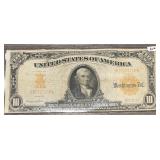 Series 1907 Large Size $10 Gold Certificate