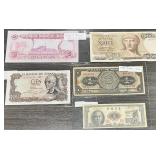 5pc Foreign Currency