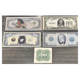 5pc Fantasy Bills