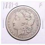 1881-O Morgan Silver Dollar