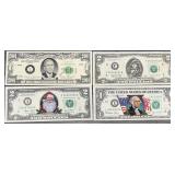 4pc Fantasy US Currency Notes