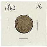 1863 Indian Head Cent