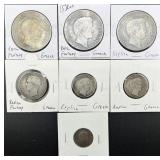 7pc Replica Greek Coins