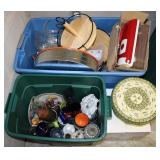 Large Collection of Kitchen Dishes & Decor