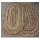 2pc Oval Rugs