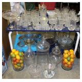 Large Glass & Crystal Collection
