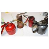 Vintage Collection of Oil Cans