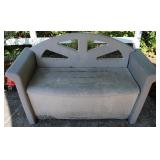 Rubbermaid Plastic Storage Outdoor Bench