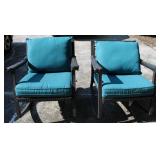 2pc. Outdoor Patio Rocking Chairs