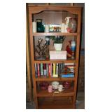 Press Wood 5 Tier Book Shelf