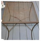 Metal Square Outdoor Side Table