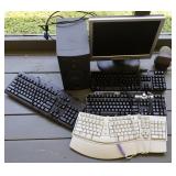 Keyboards, Monitor, & Speakers+