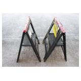 Task Force Plastic Saw Horses
