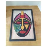 Batik Wall Art "Supreme Being"