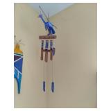 Two Bamboo Bird Windchimes