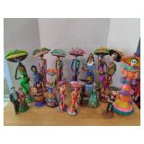 Day of the Dead Catrina Ceramic Figurines
