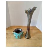 Novica Vase and Carnival Vase
