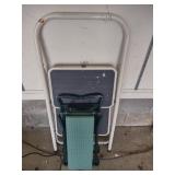 Step Ladder and Folding Bench Seat