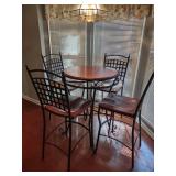 Tall Bar Table and Chairs