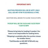 Auction Info
