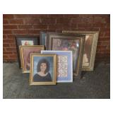 Assortment of Pictures and Frames