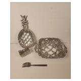 Vintage Arthur Court Serving & Sweetener Holder