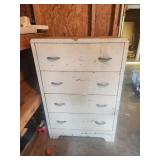 White Metal Cabinet  30x19x45