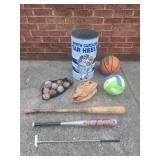 Sports Equipment Assortment