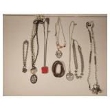 Necklace Assortment & 1 Bracelet