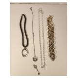 Necklace Assortment & 1 Bracelet