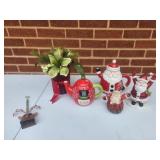 Santa Teapots and Stockings