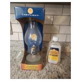 Oil Lamp & Oil - new in box