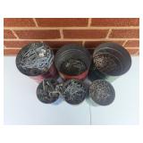 Assortment of Screws and Nails