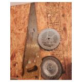 Assortment of Saw Blades & 2 Hand Saws