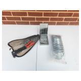 Rivet Gun, Drill Bit Set, Clamps or Dryer Vent