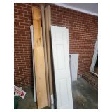 Assortment of Doors, Flooring and Various Wood