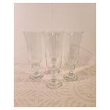 Set of 4 Beer Stemmed Glasses