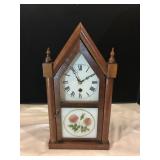 Mahogany Minatare 30 Hour Steeple Clock