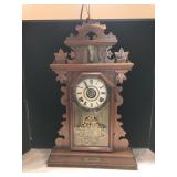 Walnut 8 Day Parlor Clock with Alarm