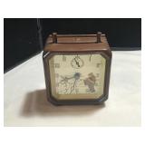 Animated Alarm Clock Organ Grinder & Monkey