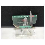 Case Toothpick Sky Blue Bone Handle