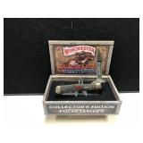Winchester Swing Guard Jigged Brown Bone Handle