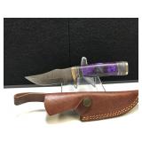 Handmade Damascus Steel Hunter
