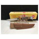 Kissing Crane Hunter Caramel Bone Handle