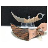 Handmade Damascus Steel Karamit