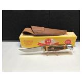 Kissing Crane Caramel Bone Handle